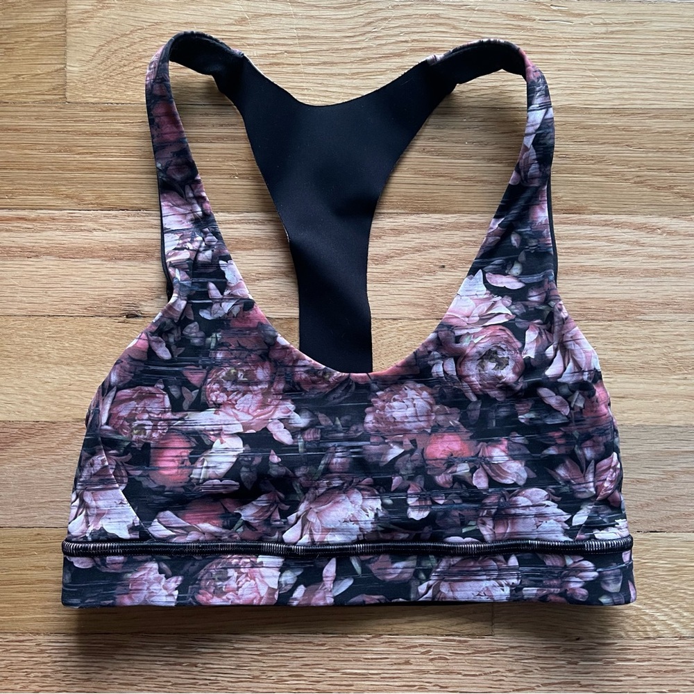 lululemon Break Free Bra in Peony